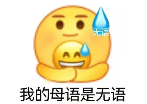 我的母语是无语是什么梗