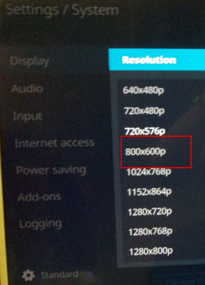 《kodi播放器》分辨率修改方法
