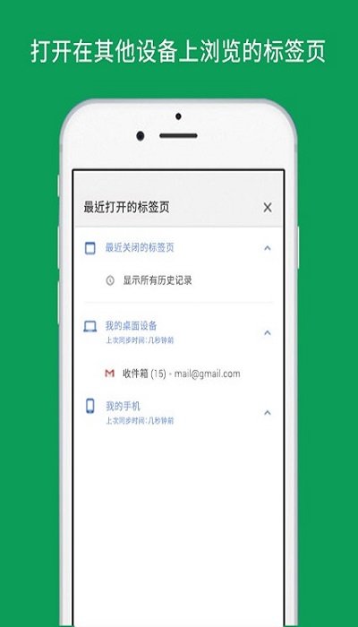 谷歌浏览器app截图