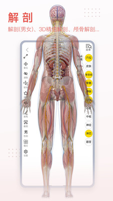 3Dbody解剖app截图