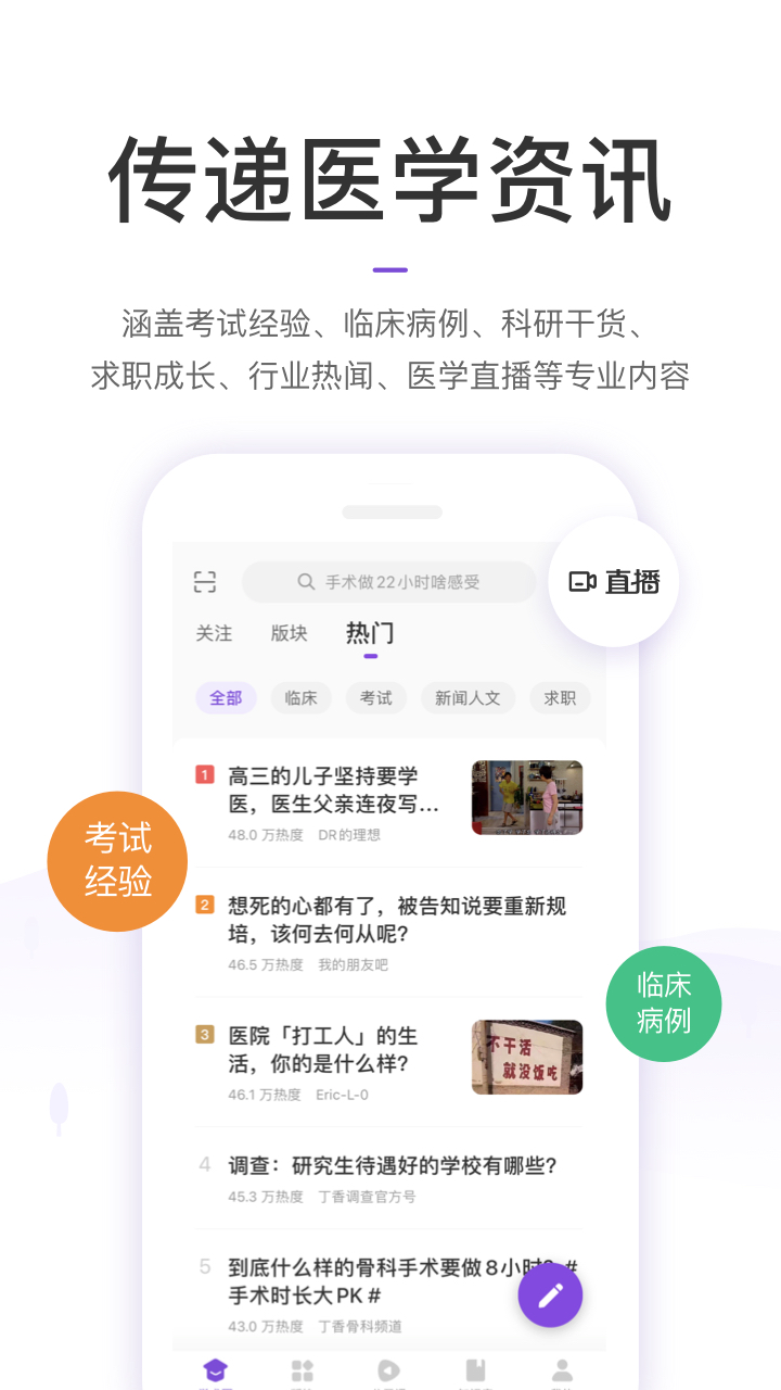 丁香园app截图