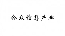 公众信息产业