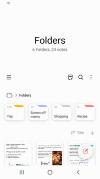 Samsung Notesapp截图