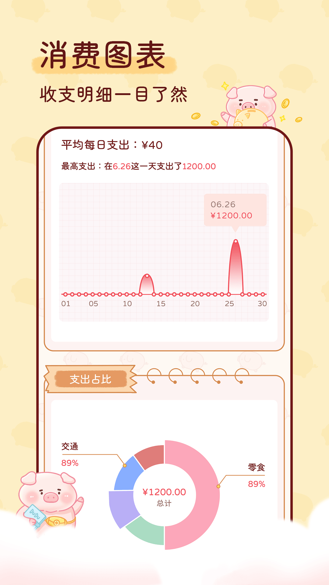 嘟嘟记账app截图