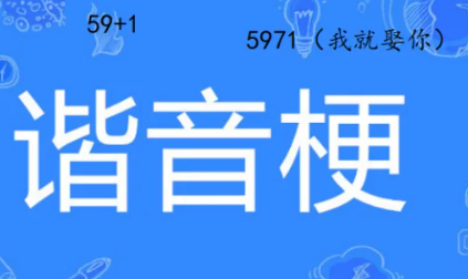 网络用语59+1等于多少是什么梗