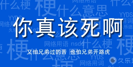 网络用语你真该死啊是什么梗