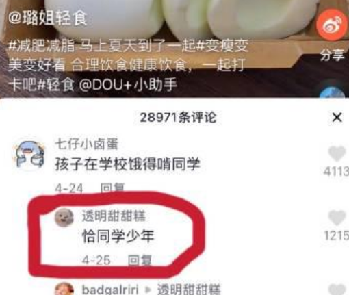 网络用语恰同学少年是什么梗