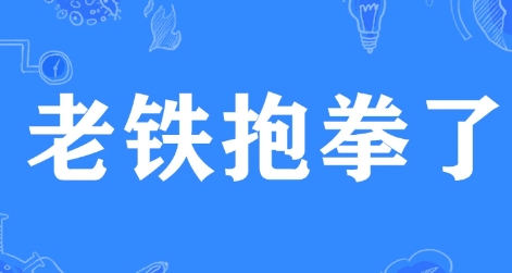 网络用语老铁抱拳了是什么梗