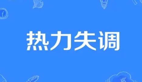 网络用语热力失调是什么梗