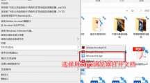 《Edge浏览器》对PDF文件进行批注的操作方法