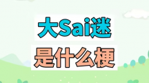 网络用语大SAI迷是什么梗