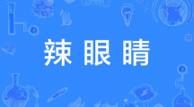 网络用语辣眼睛是什么梗