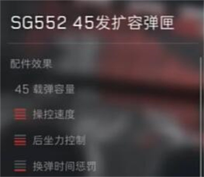 《三角洲行动》sg552突击步枪配件选择推荐